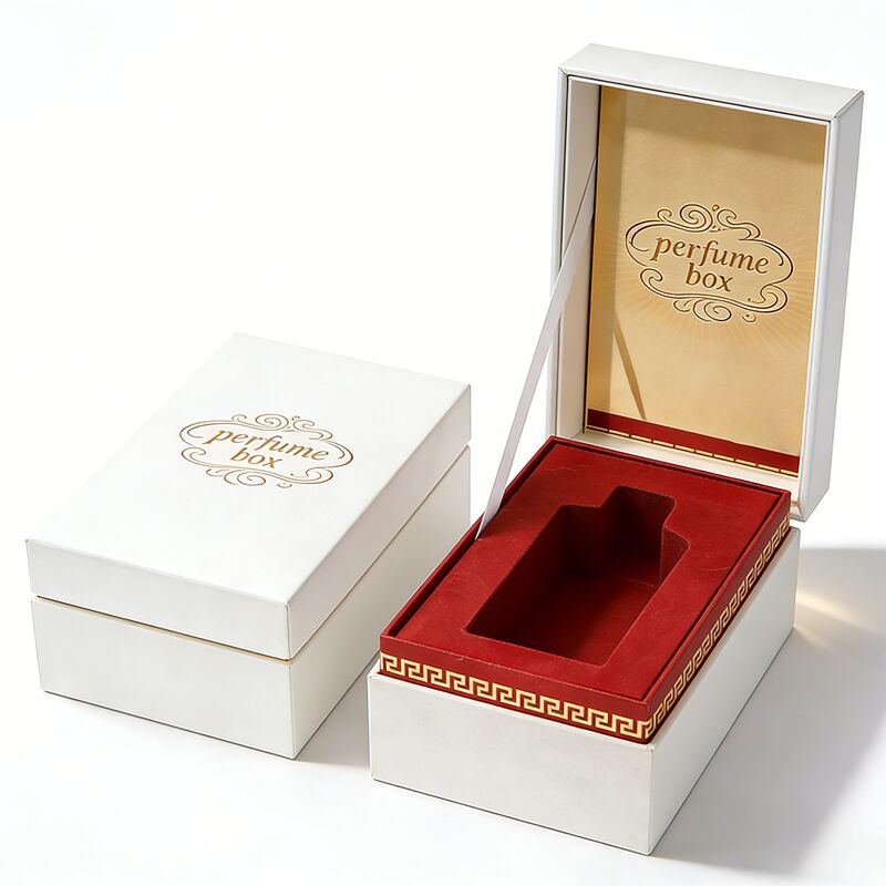 Gold Foil Stamping Luxury Perfume Packaging Box