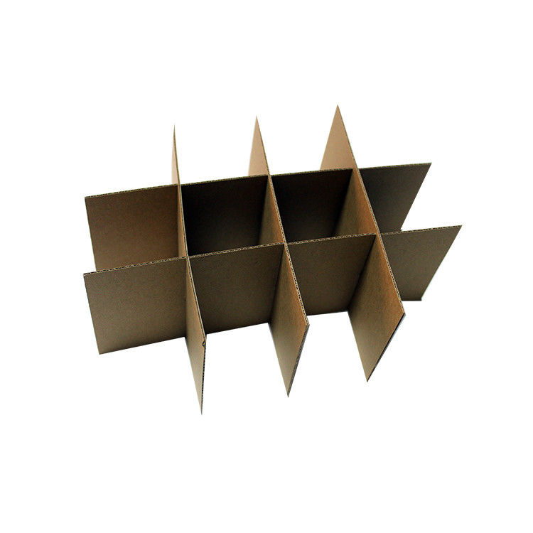 Heavy Duty Beer Wine Shipping Carton Box With Cardboard Dividers