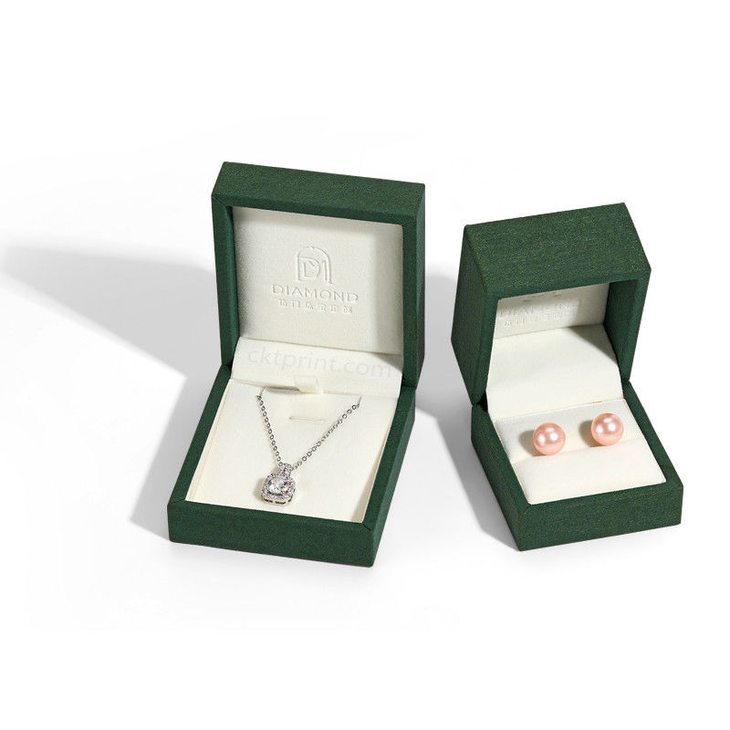 Luxury Engagement Ring Earring Necklace Storage Box With Custom Logo And Design