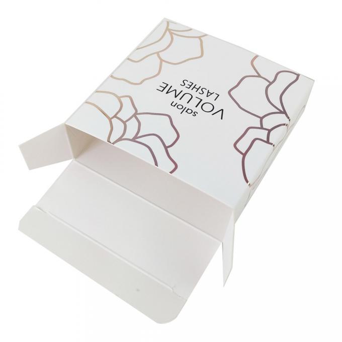 Small Makeup Brush Paper Eyelash Box With Custom Design And Logo Wholesale 1