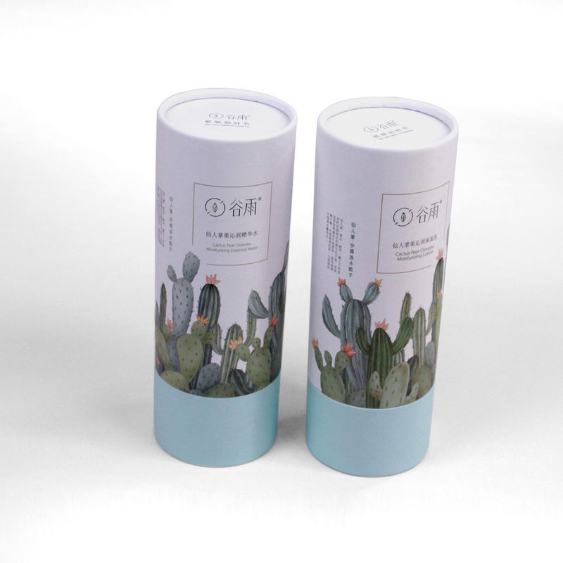 Innovative Round Cardboard Cosmetic Box With Custom Design Color Packaging Skincare Product Wholesale Near Me