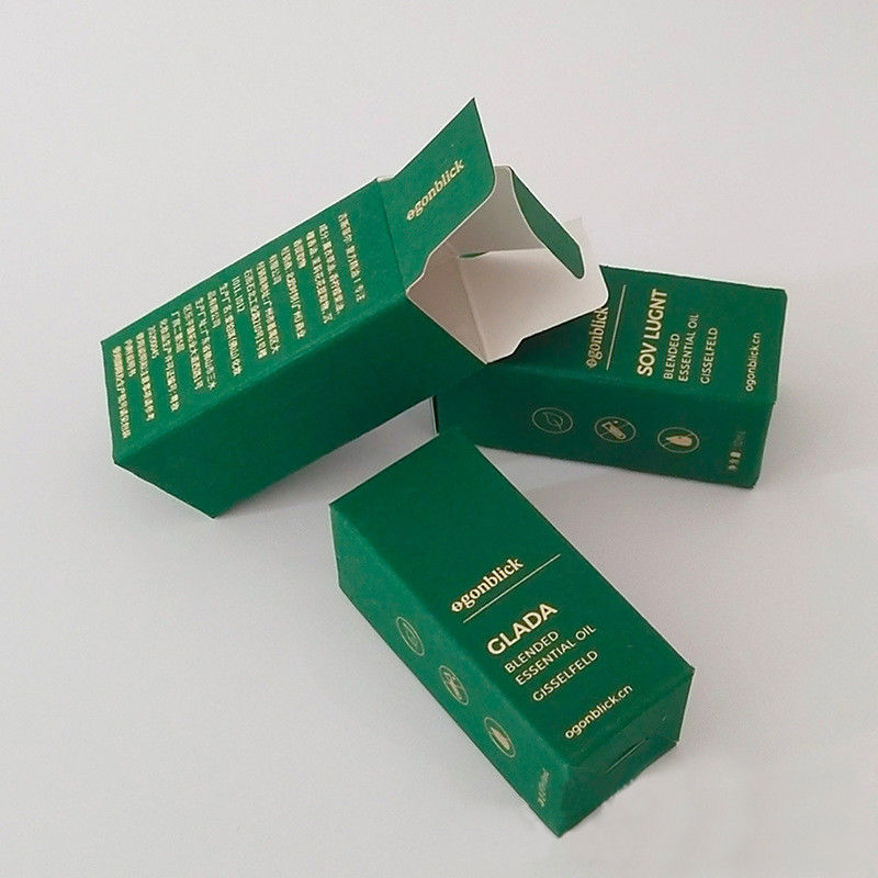 Eco-Friendly Makeup Packaging Box Of Essential Oil Bottle With Custom Design