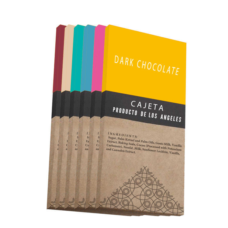 Environmentally Friendly Foods Cookies Packaging Boxes Colorful Printing