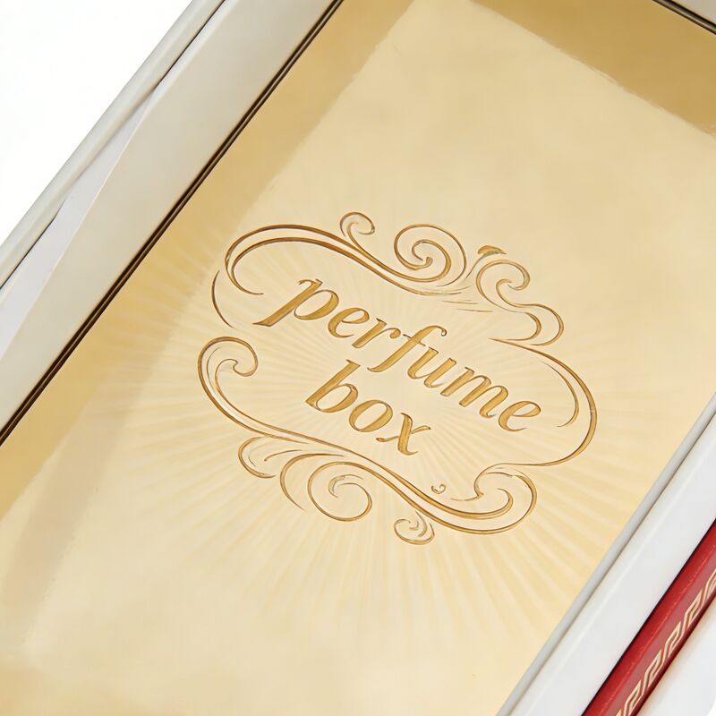 Gold Foil Stamping Luxury Perfume Packaging Box