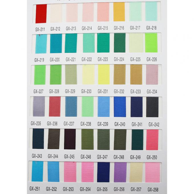 Custom Gift Ribbon With Foil Logo Roll And Different Colors And Width 8