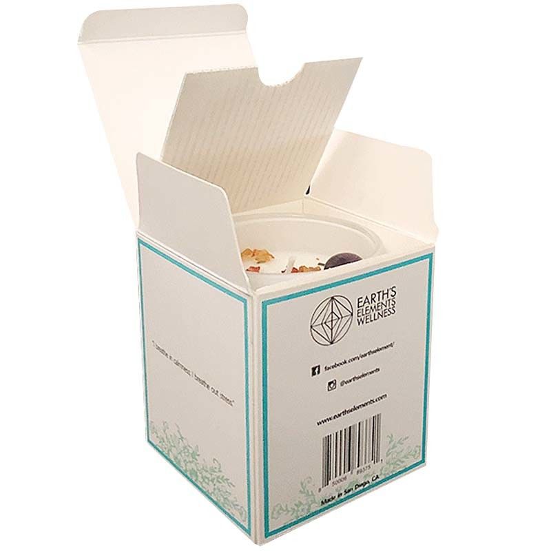 Custom Wax Melt Candle Boxes with Cardboard Inserts