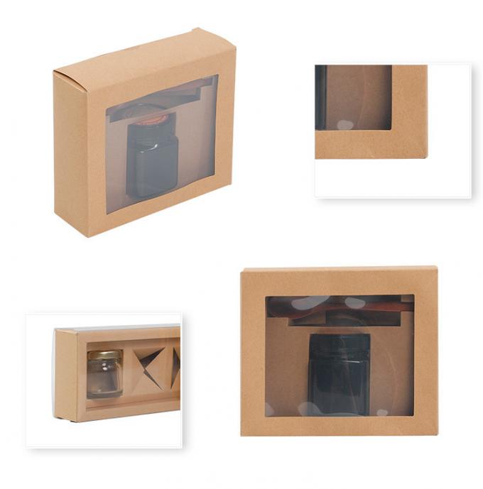 Cardboard Honey Window Packaging Box Rectangle Square 1