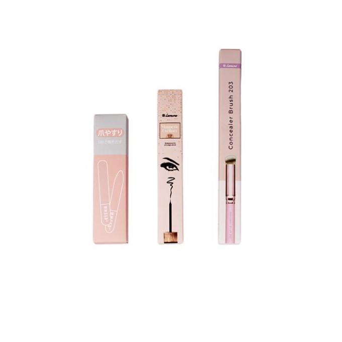 Personalized Makeup Paper Boxes Desigh Mascara Packaging Box For Retail Wholesale Small Package 4