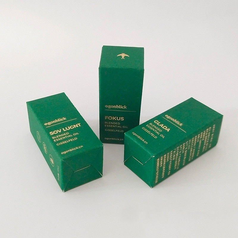 Eco-Friendly Makeup Packaging Box Of Essential Oil Bottle With Custom Design