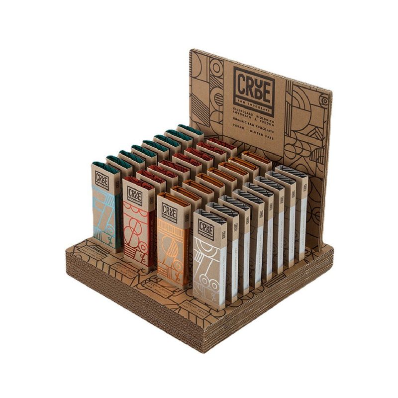 Brown Kraft Paper Foldable Carton Box With Luxury Foil Stamping Color