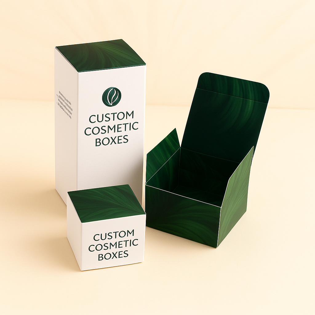 Custom Cosmetic Boxes: Luxury and Sustainable Packaging Solutions