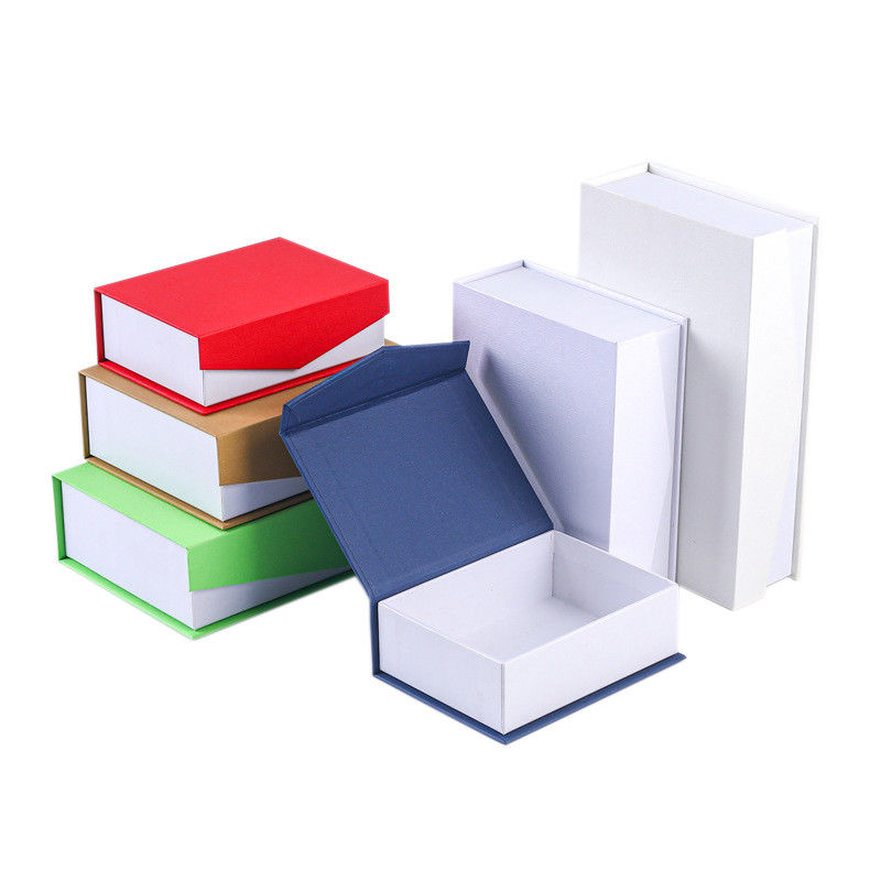 Recyclable Rectangle Packaging Magnetic Gift Box With Custom Printing