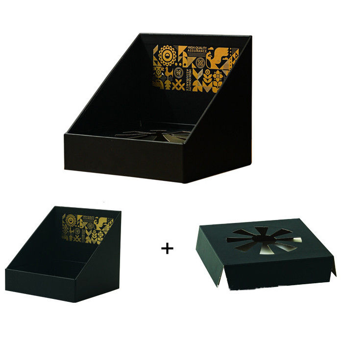 Colorful Printing Corrugated Cardboard Box Trays With Hole Insert