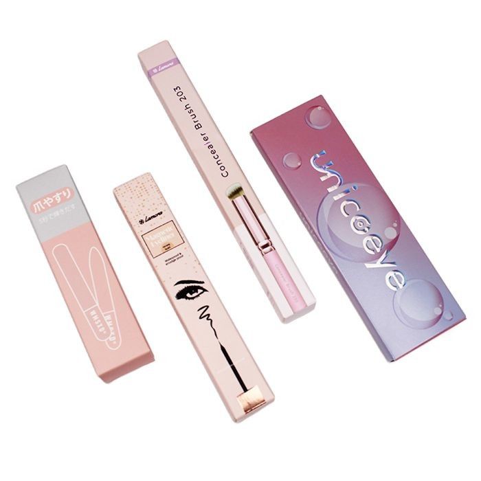 Foldable Cosmetic Packaging Box Made from Eco-Friendly Material for Packing and fashion Design