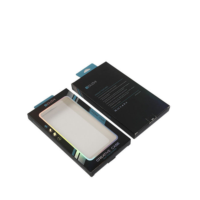 Luxury Phone Glass Retail Packaging Gift Box Cardboard With Window