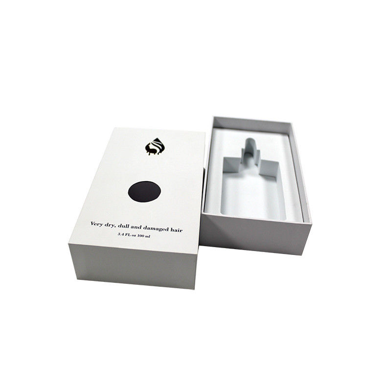 White Attar Bottle Box Perfume Case Bottle Packaging Parfum Beauty Box Custom