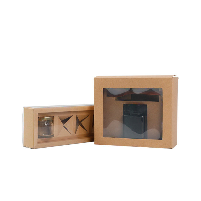Cardboard Honey Window Packaging Box Rectangle Square