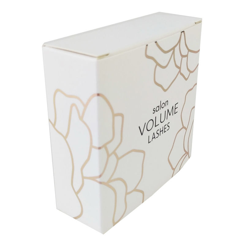 Small Makeup Brush Paper Eyelash Box With Custom Design And Logo Wholesale