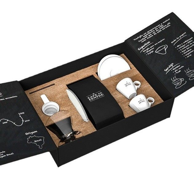 Custom Embossed Logo Rigid Cardboard Packaging with Individule