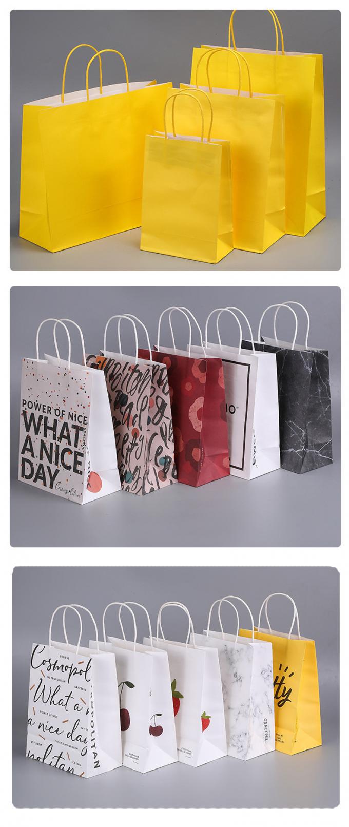 Eco Friendly Custom Packaging Solutions Christmas Wrapping Paper Bag 5