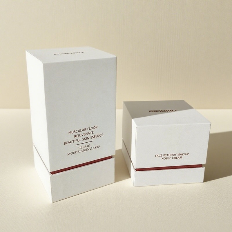 Custom Printed Biodegradable Perfume Box with Magnetic Closure 8*4*15cm for Luxury Packaging