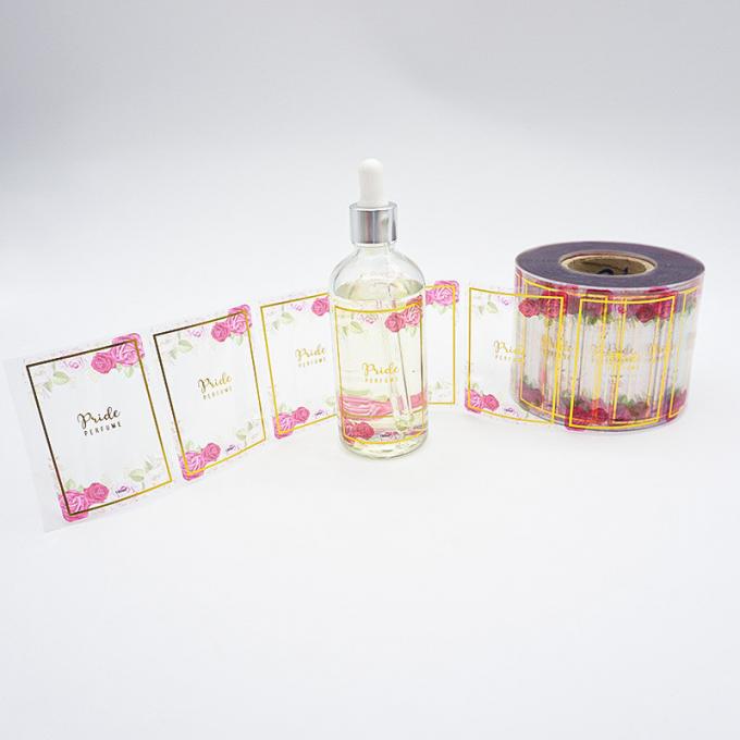 Cosmetics Household Bottle Custom Label Stickers printing Water Proof 0