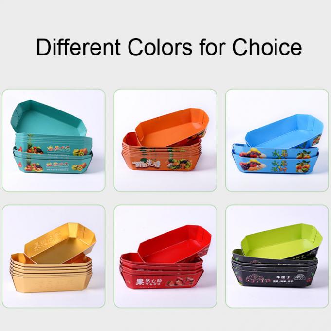 Bakery Corrugated Cardboard Box Trays Food Grade Custom Design 0