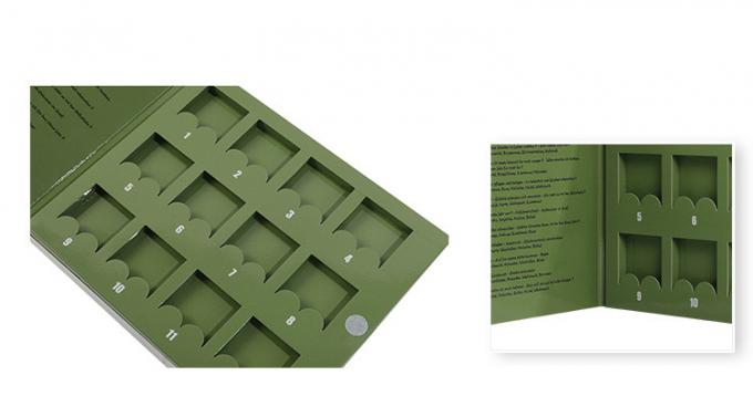 Custom Advent Empty Calendar Box With Custom Design For Gift 1