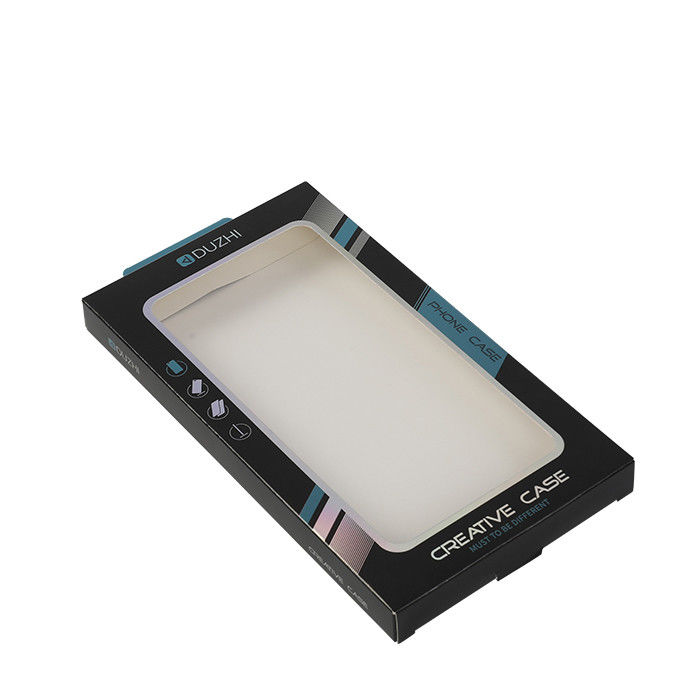 Luxury Phone Glass Retail Packaging Gift Box Cardboard With Window