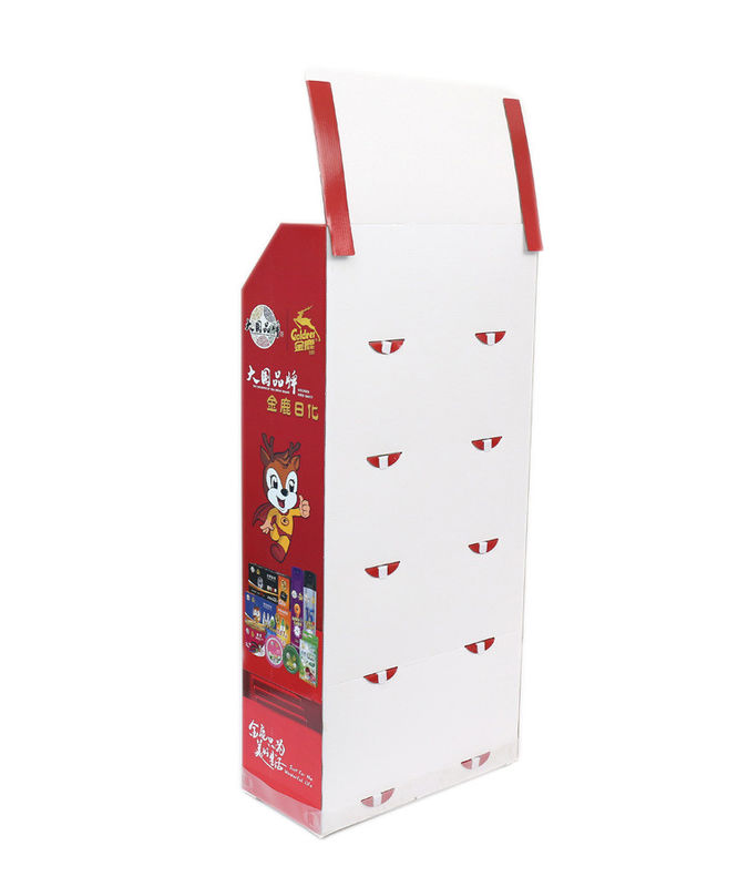 Corrugated Pop Up Cardboard Counter Display Merchandise Retail Pos Display Rack