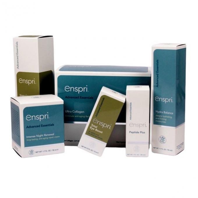 Custom Makeup Packing Box Cosmetic Packaging Box  Eco-friendly Paper Box From Packaging Factory 4