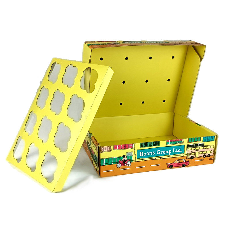 Foodgrade Custom Mailer Boxes 12 Pack Cake Cardboard Shipping Box