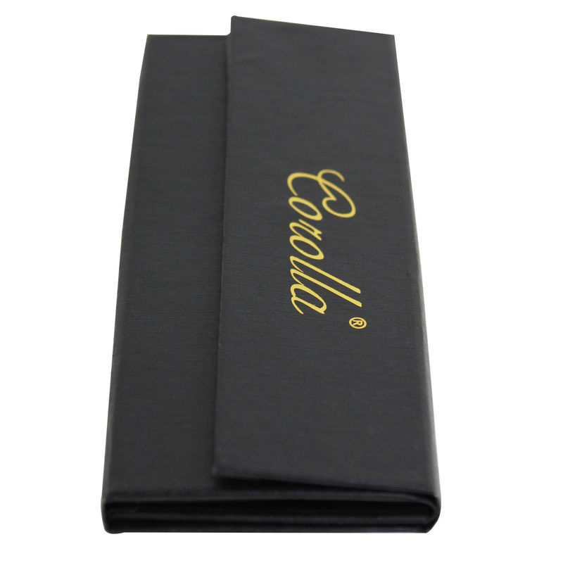 Collapsible Black Cardboard Triangle Box For Sunglass Shipping