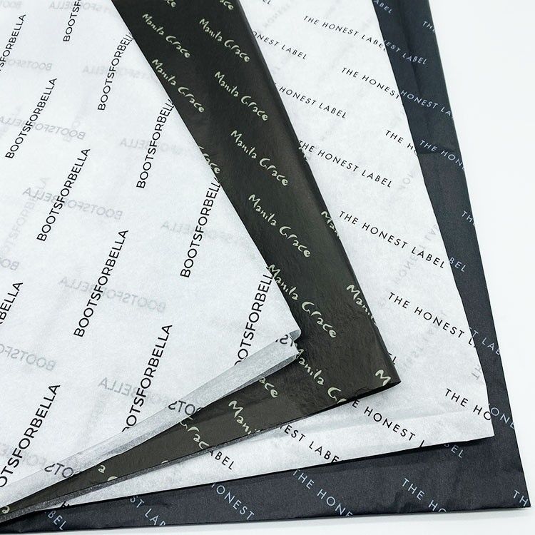 Recyclable Golden Silver Wedding Wrapping Paper Sheet