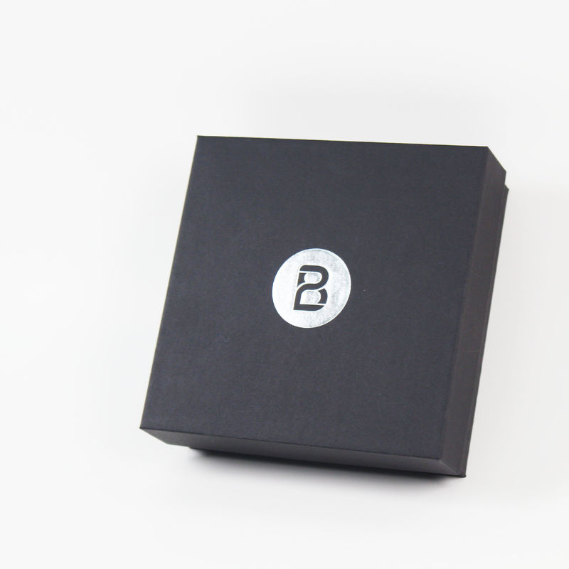 Customize Rigid Cardboard Custom Black Boxes With Foam Insert