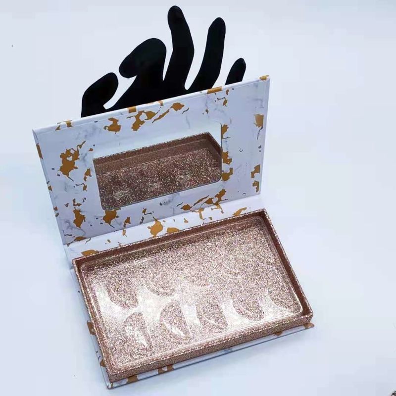 Custom Rigid Magnetic Box Color Printing for False Eyelashes Packaging