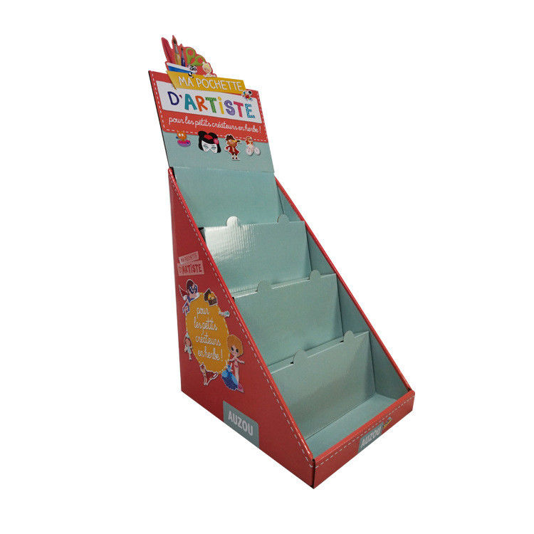 Elegant Cardboard Counter Display Box Carton Table Top Counter Custom Printing