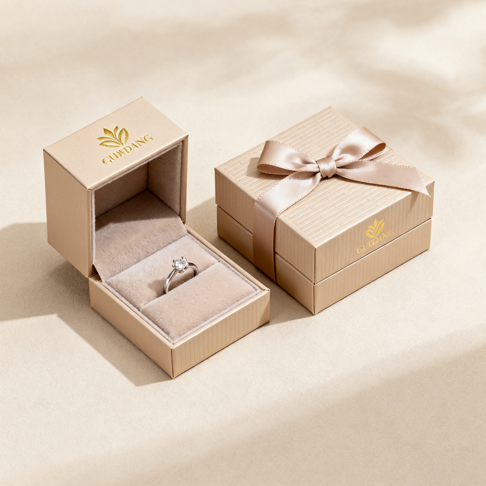 Custom jewelry boxes with logo wholesale