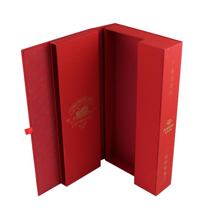 Red Paperboard Creative Packaging Box  Custom Christmas Gift Boxes 2