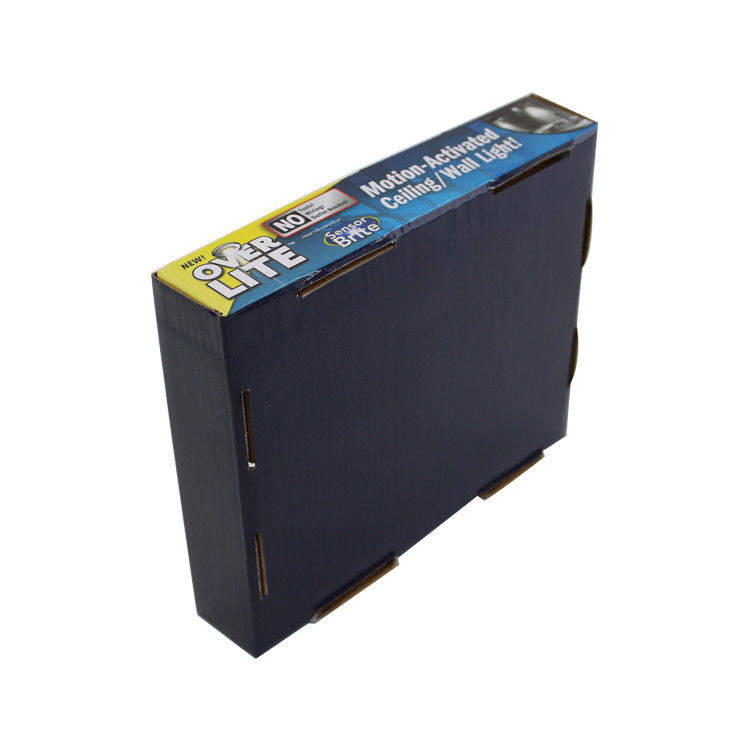 Corrugated Cardboard Trays With Custom Colorful Printed For LED Light