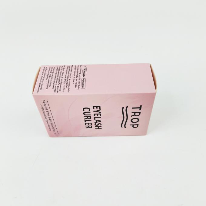 Eyelash Curler Paper Packaging Box With Custom Design CMYK & PMS & Pantone Color 5