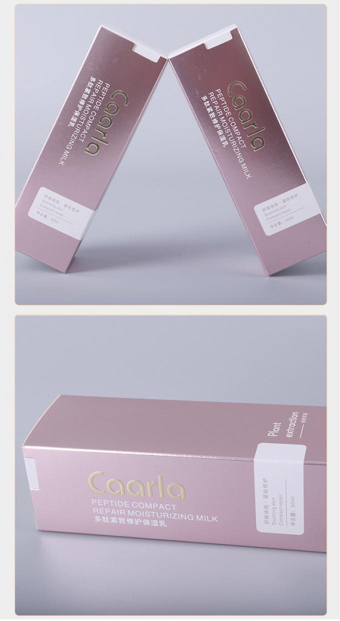 Unique Luxury Cosmetic Skincare Packaging Boxes With Rose Gold Color 0
