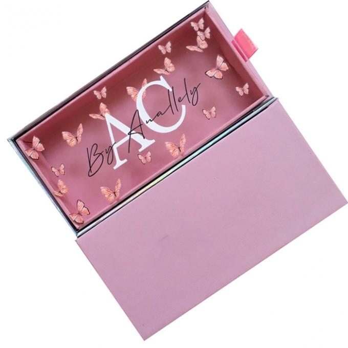 Wholesale Luxury Custom Logo Eyelash Packaging Box for False Eyelashes 1