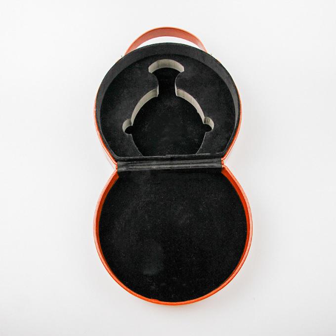 Orange Yellow Perfume Packaging Box  Custom Unique Gift Luxury Scent Box 0