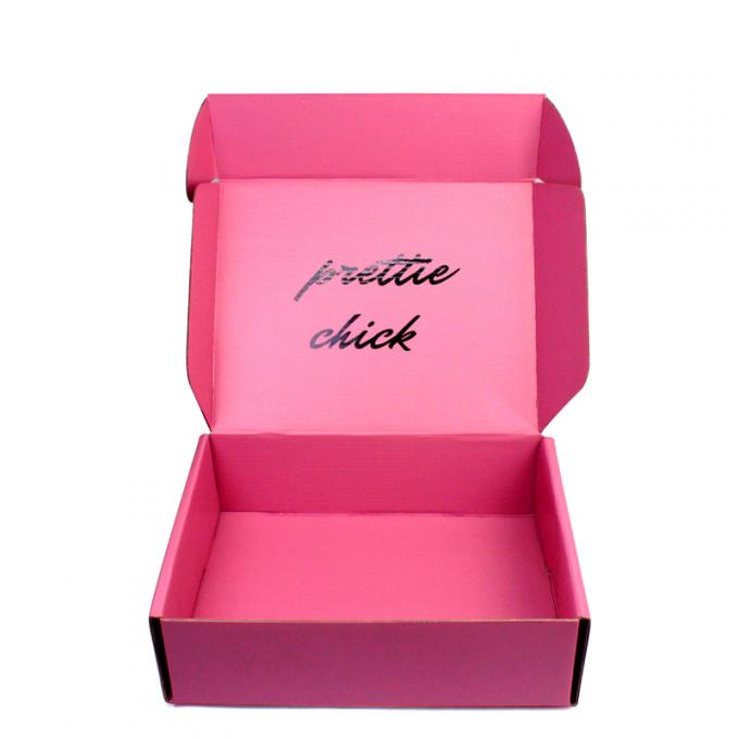 Folding Custom Small Cardboard  Corrugated  Boxes For Shipping On Line 0