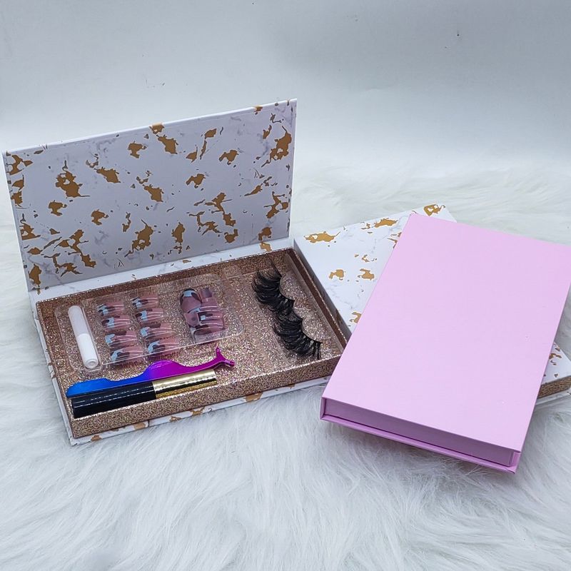 Custom Pink Magnetic Box For Beauty Product Packaging Wholesale