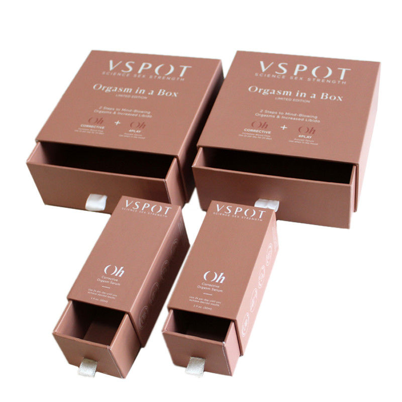 Creative Small Jewelry Drawer Paper Box For Ring And Necklace Sets Packaging