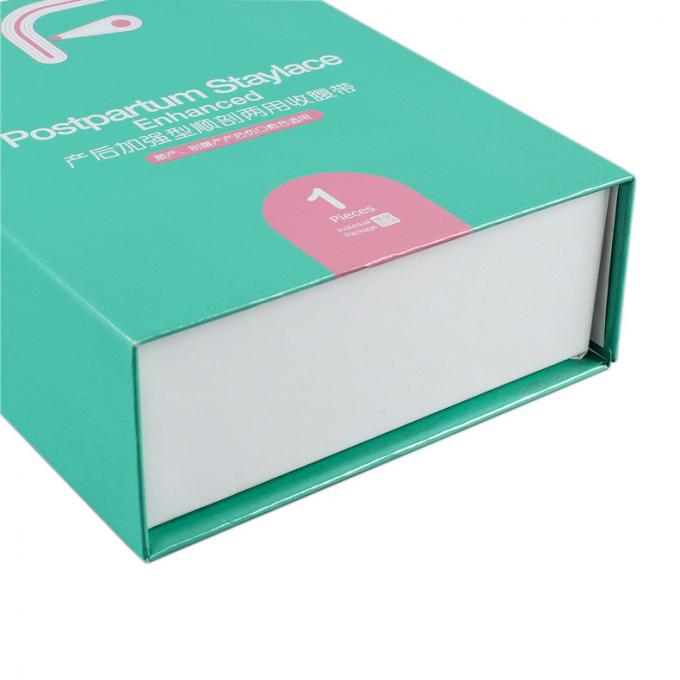 Luxury Promotional Rigid Gift Boxes Printed Blue With Magnetics Lid 0