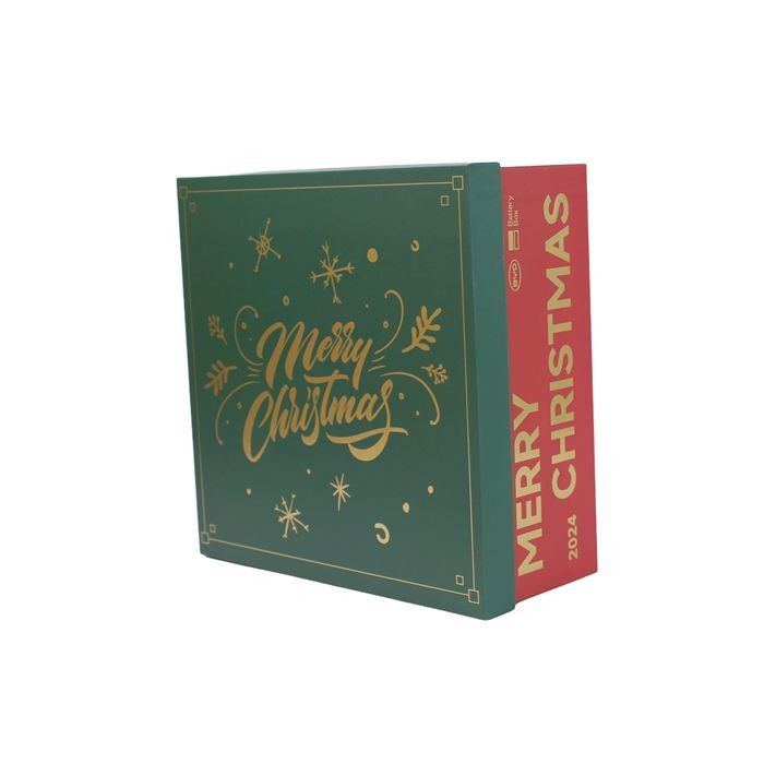 Custom Christmas Gift Boxes - Festive Two-Piece Packaging