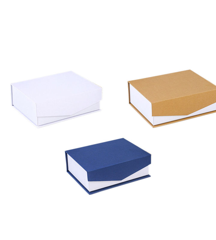 Recyclable Rectangle Packaging Magnetic Gift Box With Custom Printing